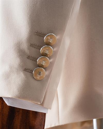 Ssa 2610 Düz Kumaş Yelekli & Duble Paça Takım