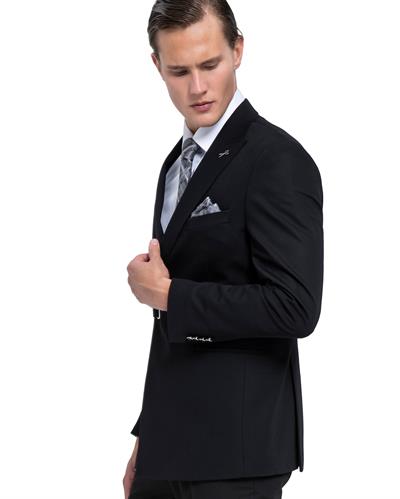 2120 Tek Düğmeli Tokalı Takım