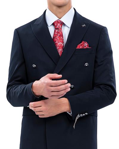 2115 Roma İtalyan Silik Omuz 4 Düğmeli Takım Elbise