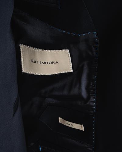 Ssa 2610 Düz Kumaş Yelekli & Duble Paça Takım