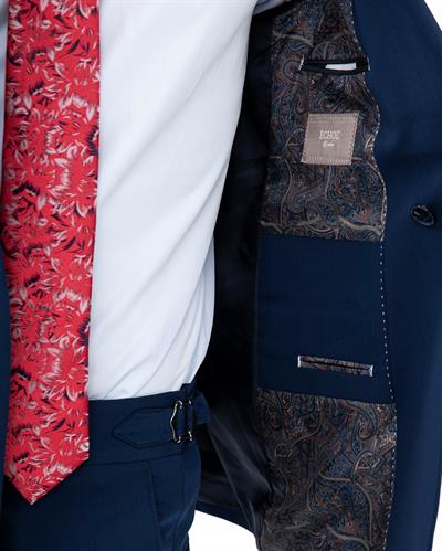 2120 Tek Düğmeli Tokalı Takım