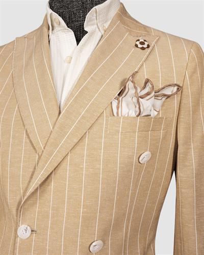 Ssa.2001/24  Kruvaze Keten Takım Çizgili