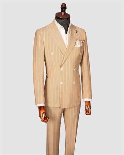 Ssa.2001/24  Kruvaze Keten Takım Çizgili