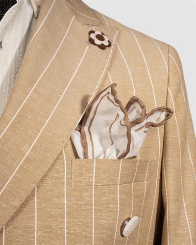 Ssa.2001/24  Kruvaze Keten Takım Çizgili