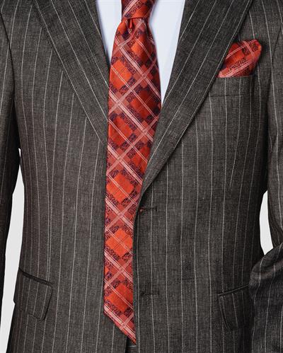 Ssa. Çizgili Keten Takım