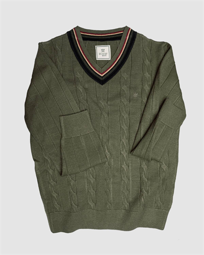 Tm.105 Saçlı V Yaka Triko