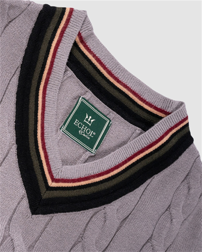 Tm.105 Saçlı V Yaka Triko