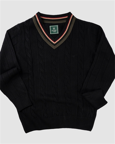 Tm.105 Saçlı V Yaka Triko