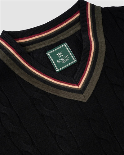 Tm.105 Saçlı V Yaka Triko