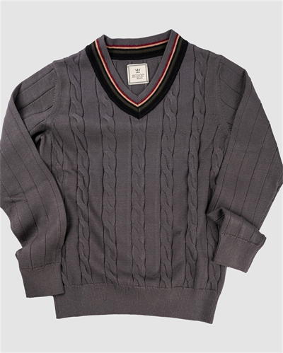 Tm.105 Saçlı V Yaka Triko