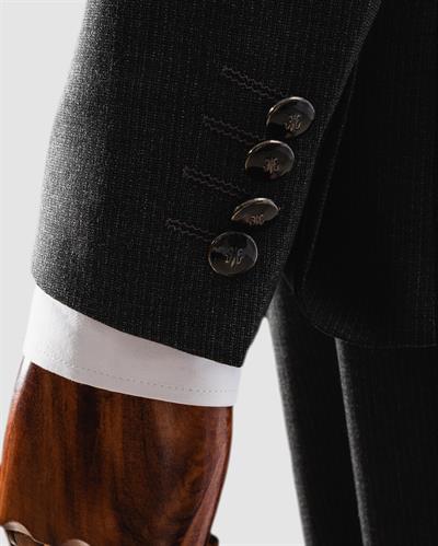 Ech. 513 İnce Çizgili Kruvaze Takım Elbise