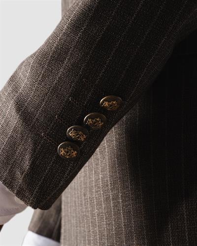 Ech. 2344 Dokulu Dar Çizgili Kruvaze Takım