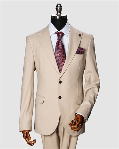 Ech. 2344 Dokulu Dar Çizgili Kruvaze Takım