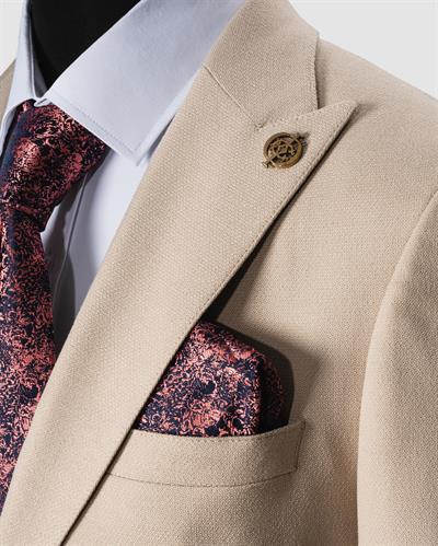 Ech. 2344 Dokulu Dar Çizgili Kruvaze Takım