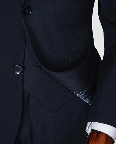 Ech.2351 Düz Kumaş Yelekli Takım Elbise