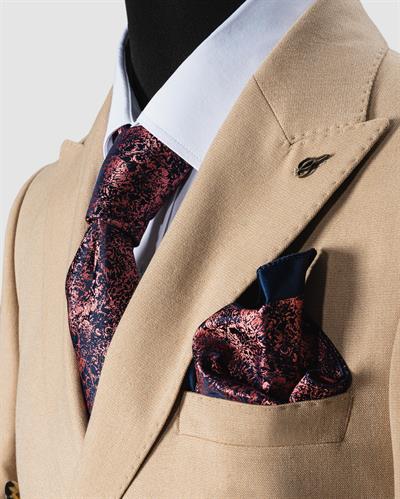 Ech.2351-2751 Kırcıllı Kumaş Kruvaze Takım Elbise