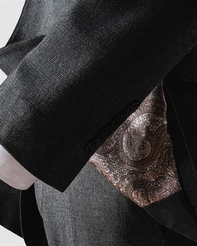 Ech.2351-2751 Kırcıllı Kumaş Kruvaze Takım Elbise