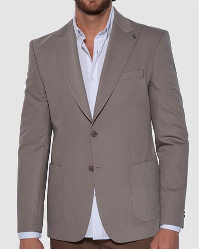 Ssa.4629 Sivriyaka Yarım Astar Ceket