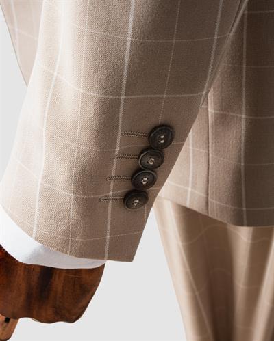 Ssa Prt 291 Ekose Yelekli Takım Elbise