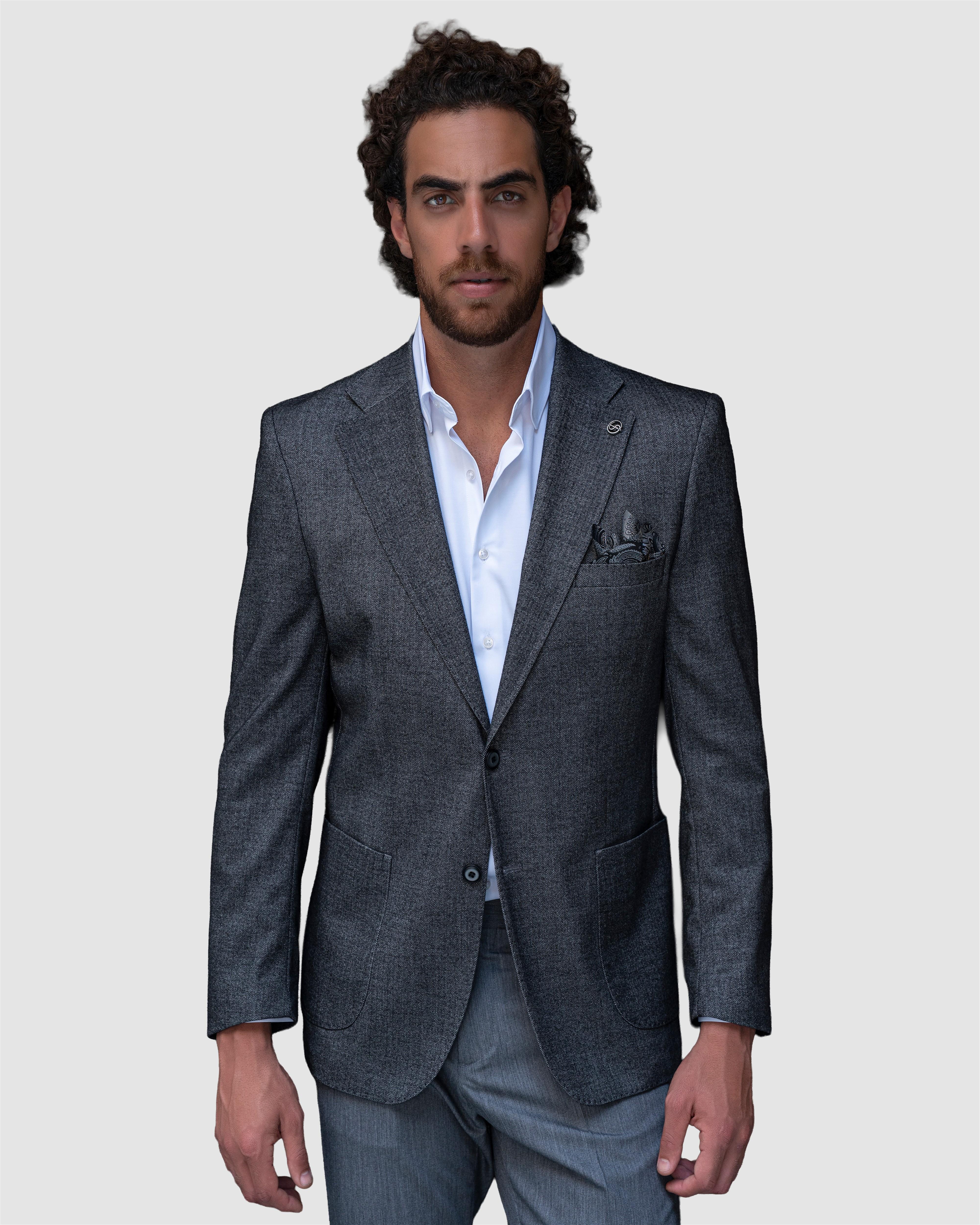 Ssa.4552 Mono Yaka Tulum Cep Ceket