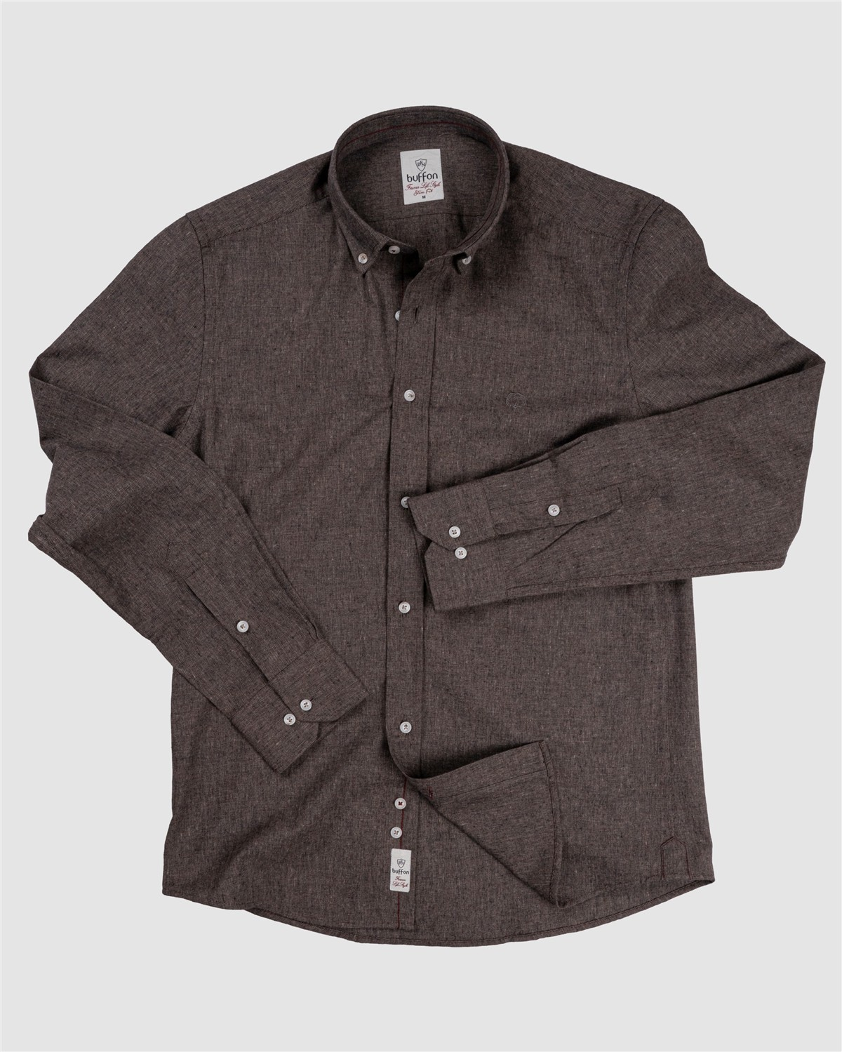 Bfn.2255 Premium Melonj Çizgili Gömlek