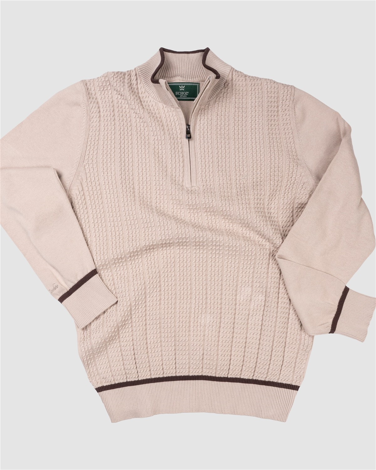 Tm.108 Fermuarlı Yrm.Blkçı Yk.Triko