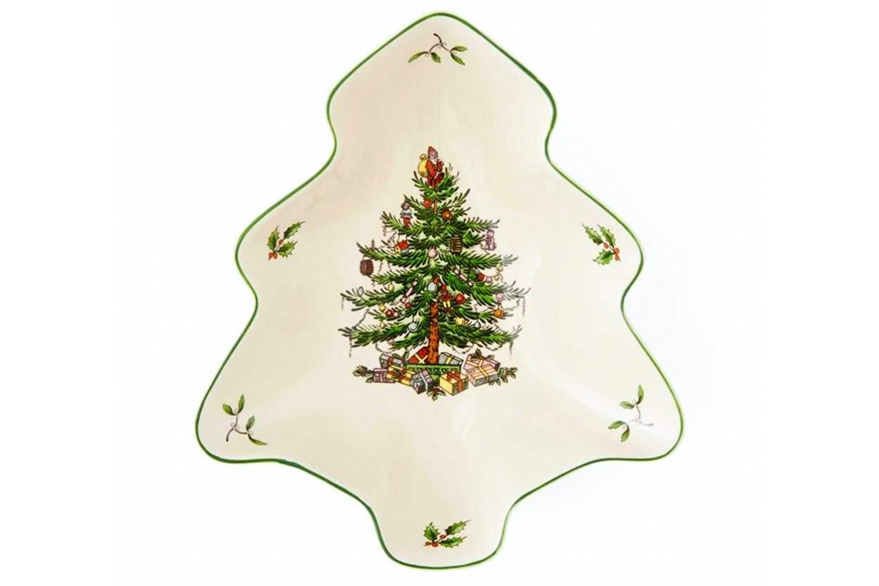 Christamas Tree Servis 20 Cm Ağaç Sekıllı