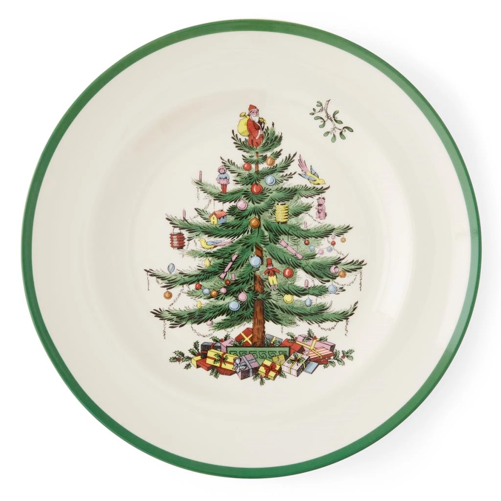 Christmas Tree 27 Cm Yemek Tabağı