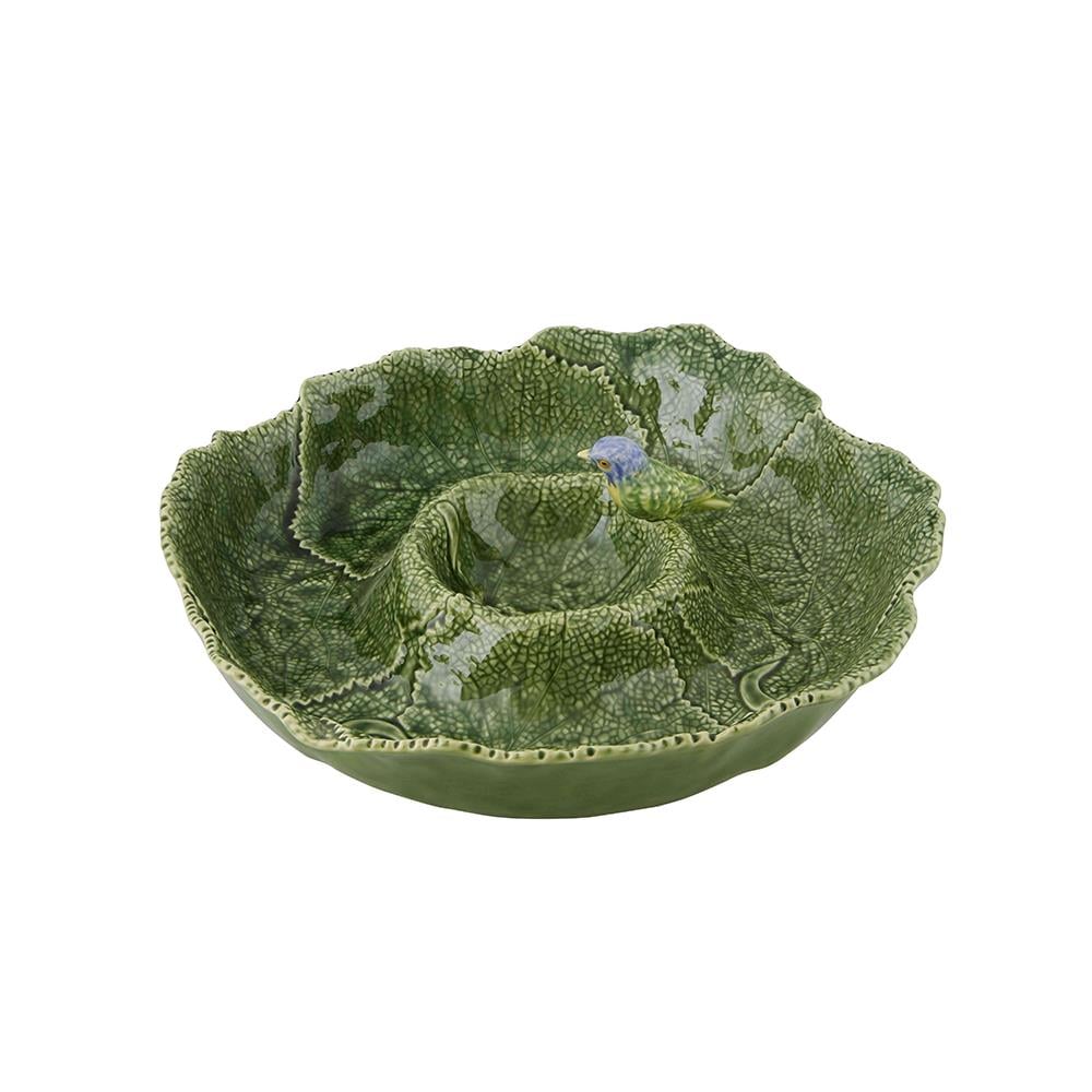 Cineraria Appetizers Plate with Bird