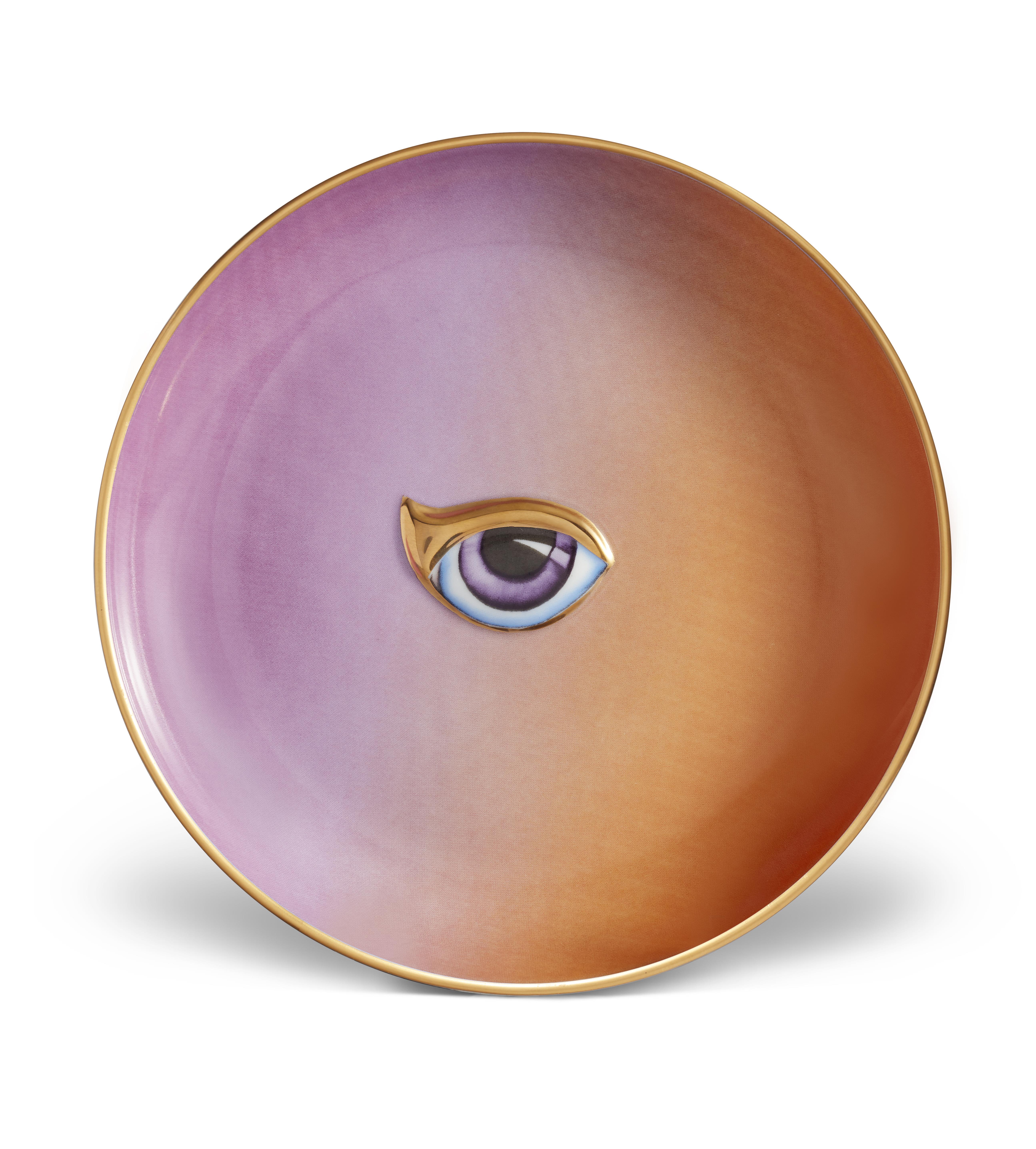 L'Objet Lıto Eye Canape Mor Turuncu Tabak Loblxl18