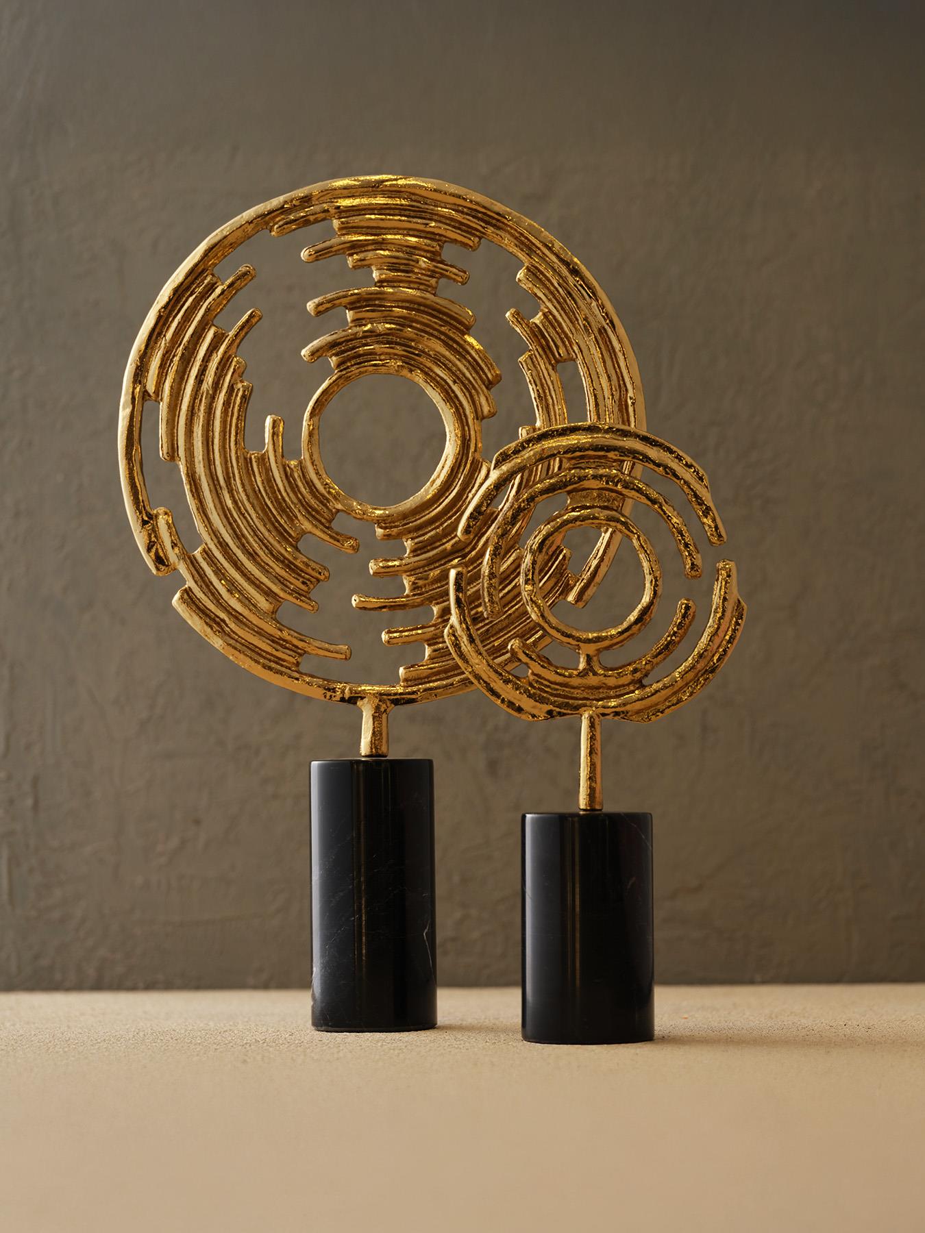 Marlect Co 2Li İkon Dekor Set Siyah Gold