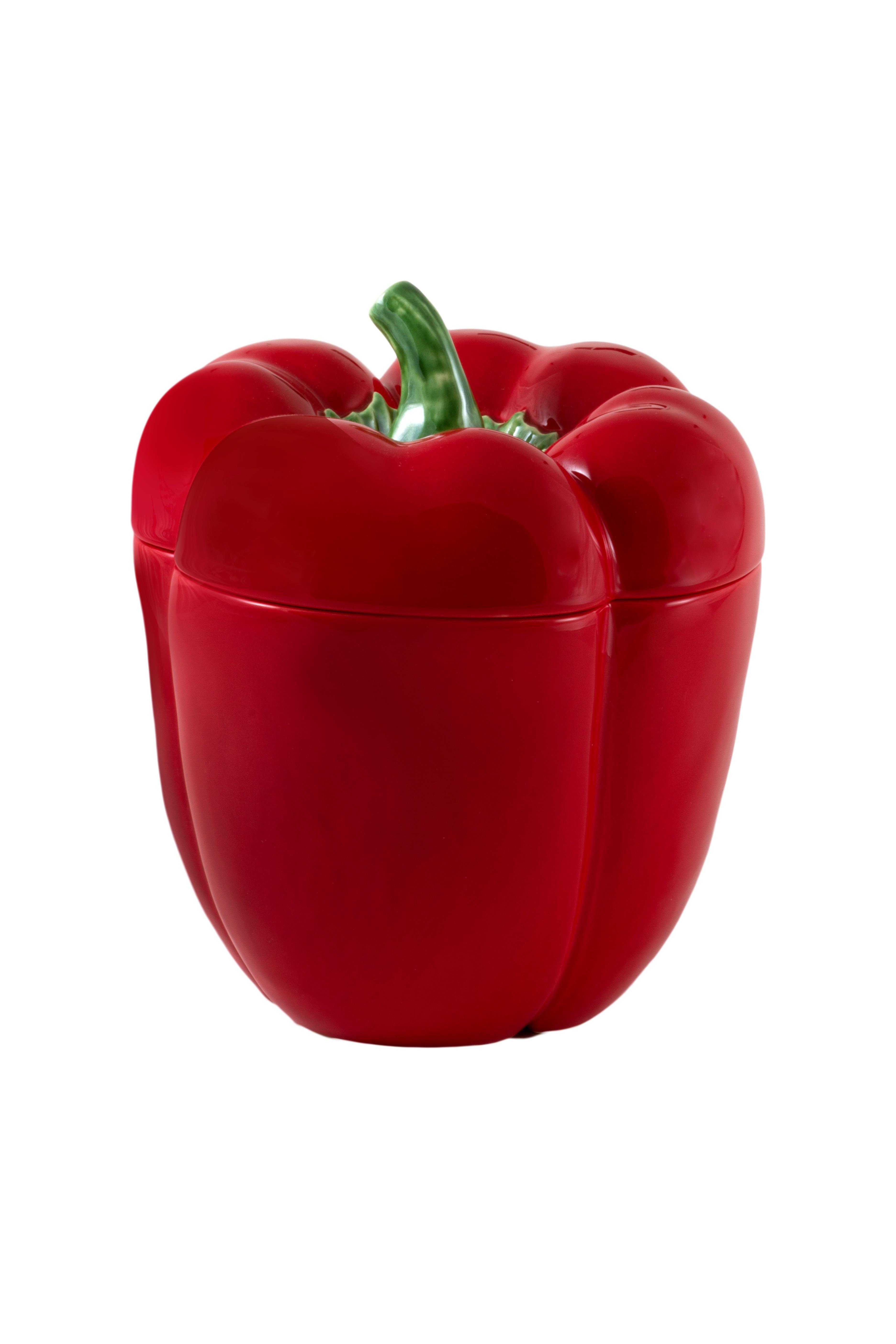 Pepper Box 22 cm Red