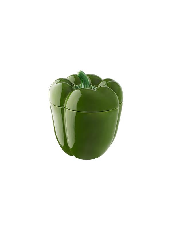 Pepper Box 22cm Green