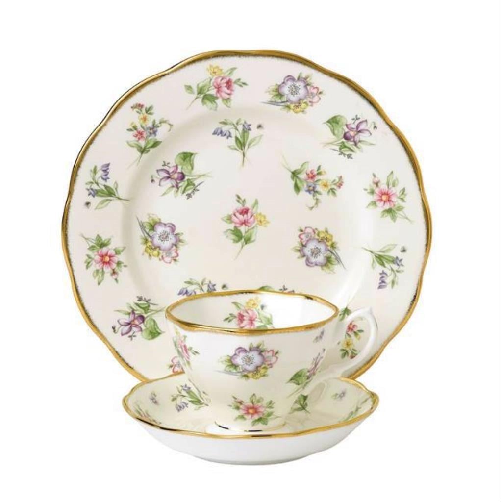 Spode Çay Fincan + Pasta Tabağı 100.Yıl Serısı 1920 Meadow Rd.Hunalb.40017588