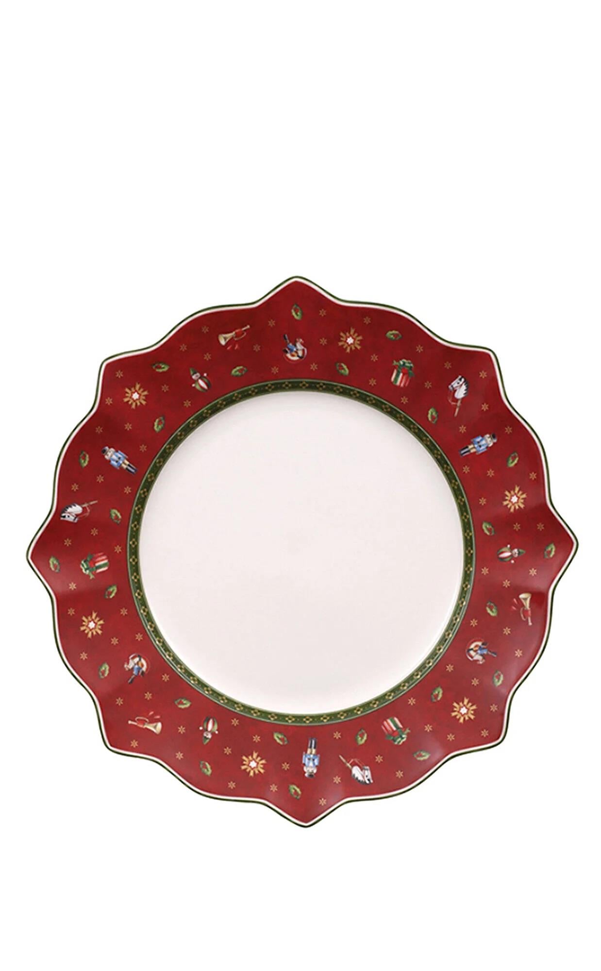 Vb Toy'S Delight- Yemek Tabağı Kırmızı 29 Cm