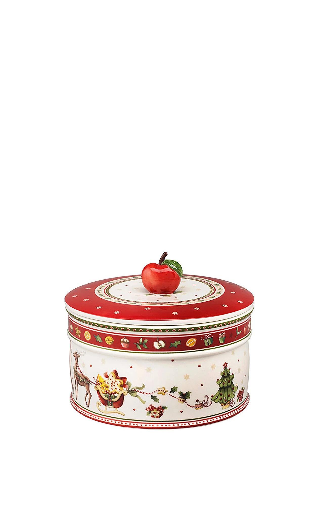 Villeroy & Boch Winter Bakery Kapaklı Kutu Büyük 13X17Cm