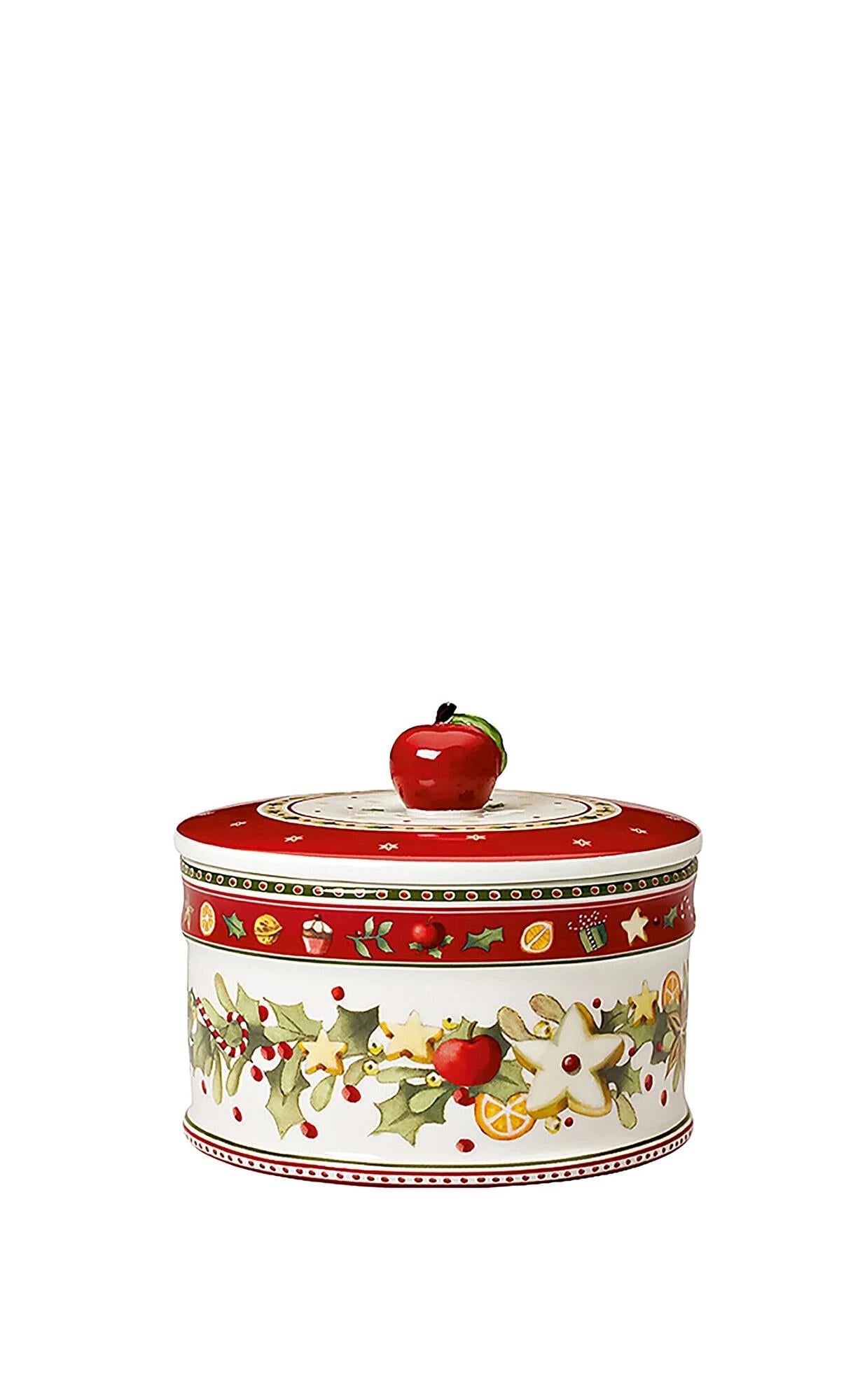 Villeroy & Boch Winter Bakery Kapaklı Kutu Orta 11X17Cm