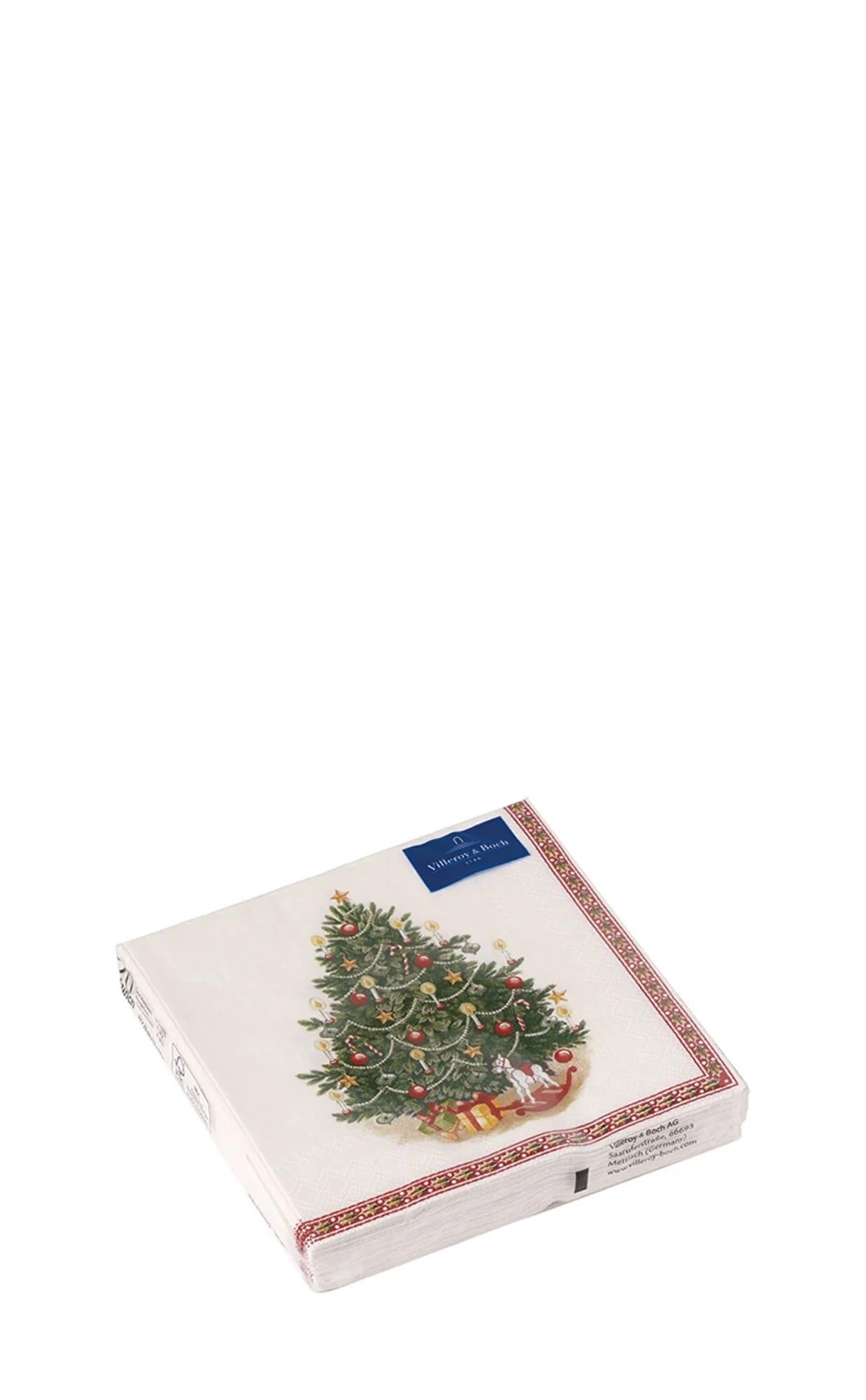 Villeroy & Boch Winter Specıals Ağaç Desenlı Peçete 25X25Cm
