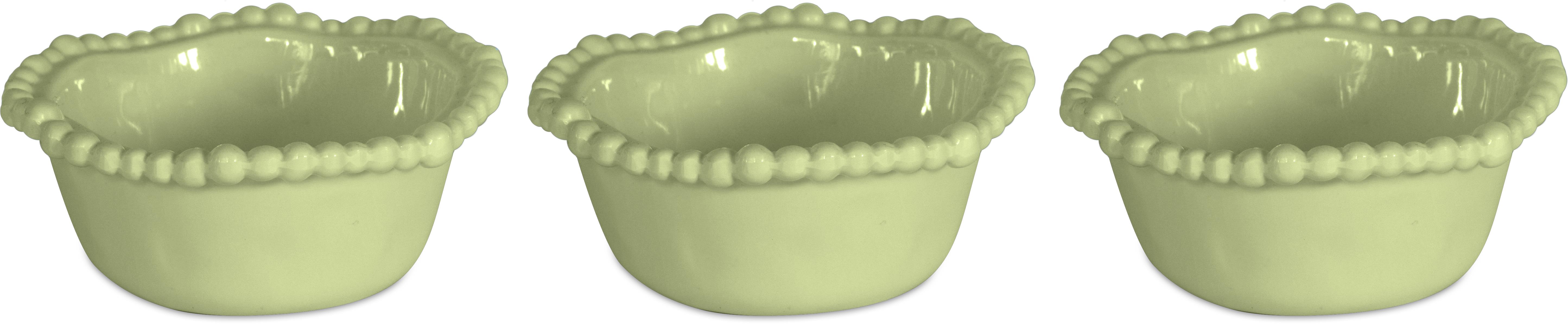 Baci Milano Joke Table&Kıtchen Melamın 3'Lu Küçük Kase-Yeşil