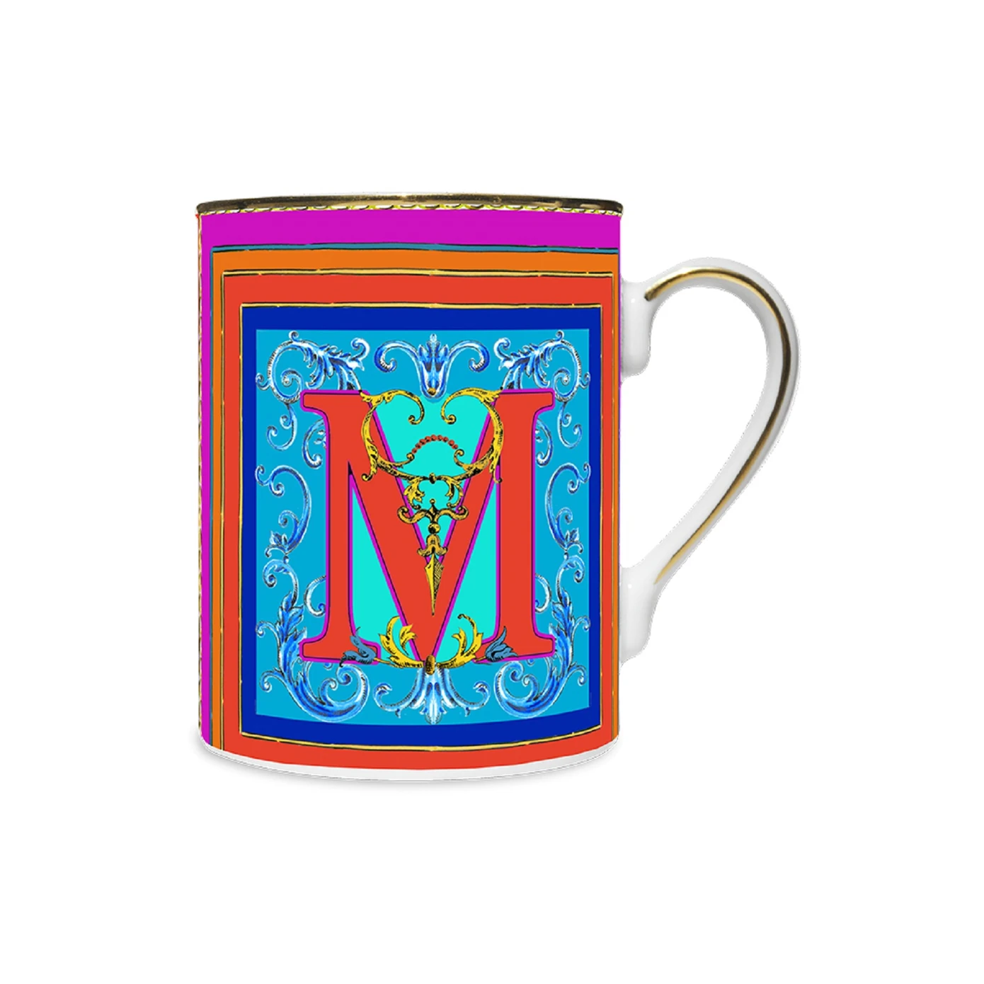 Baci Milano Ortıgıa M Harflı Mug