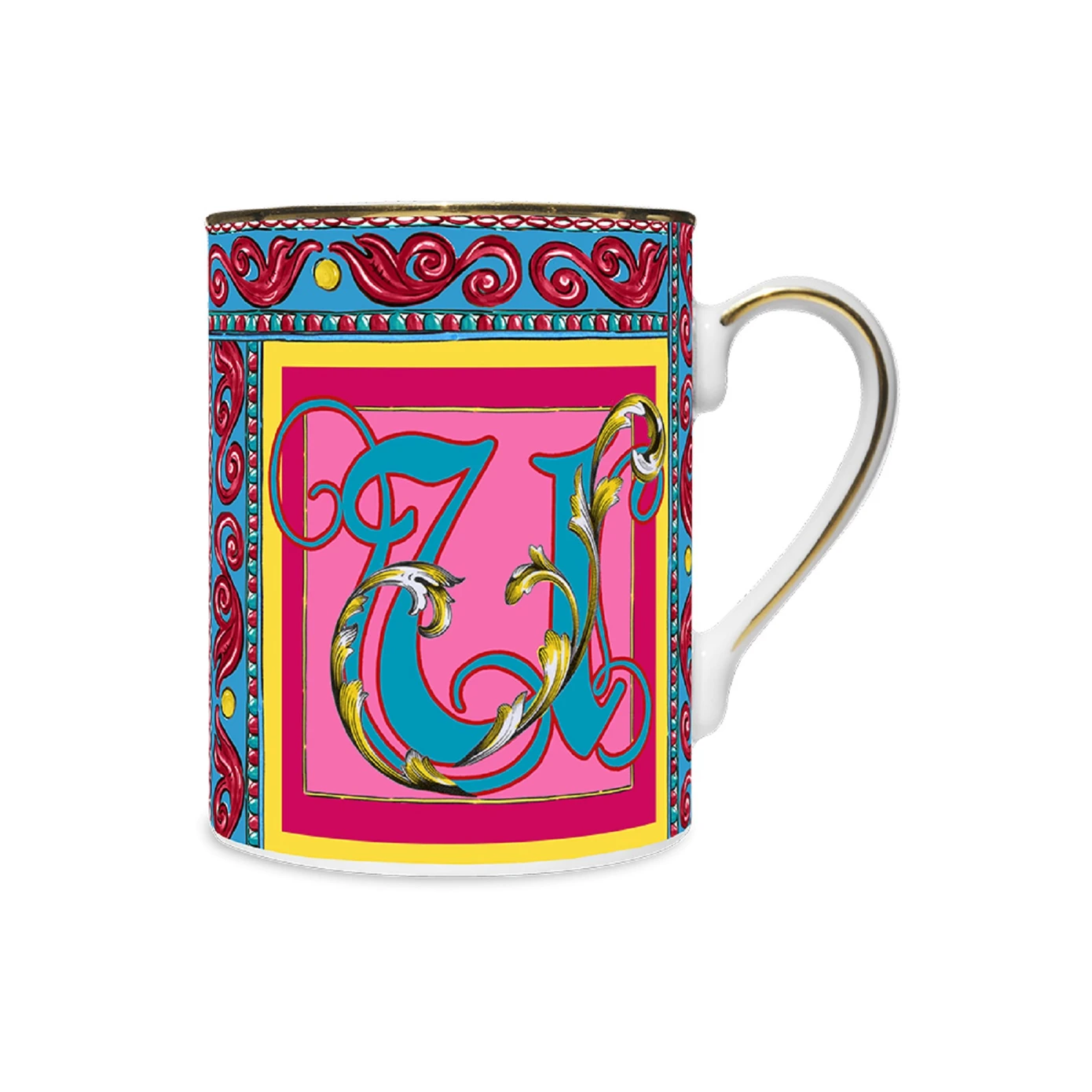 Baci Milano Ortıgıa U Harflı Mug