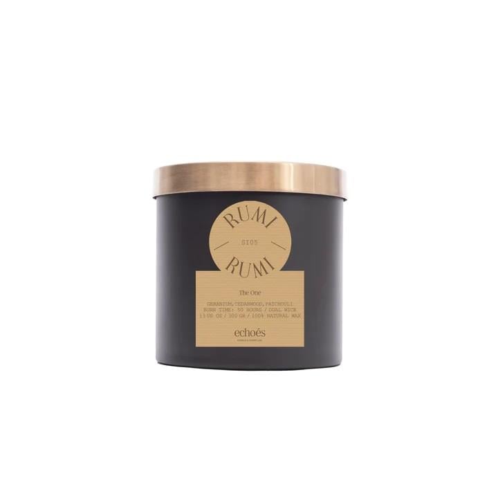 Echoes Mum Rumi Triple Wich Natural Candle 600Gr