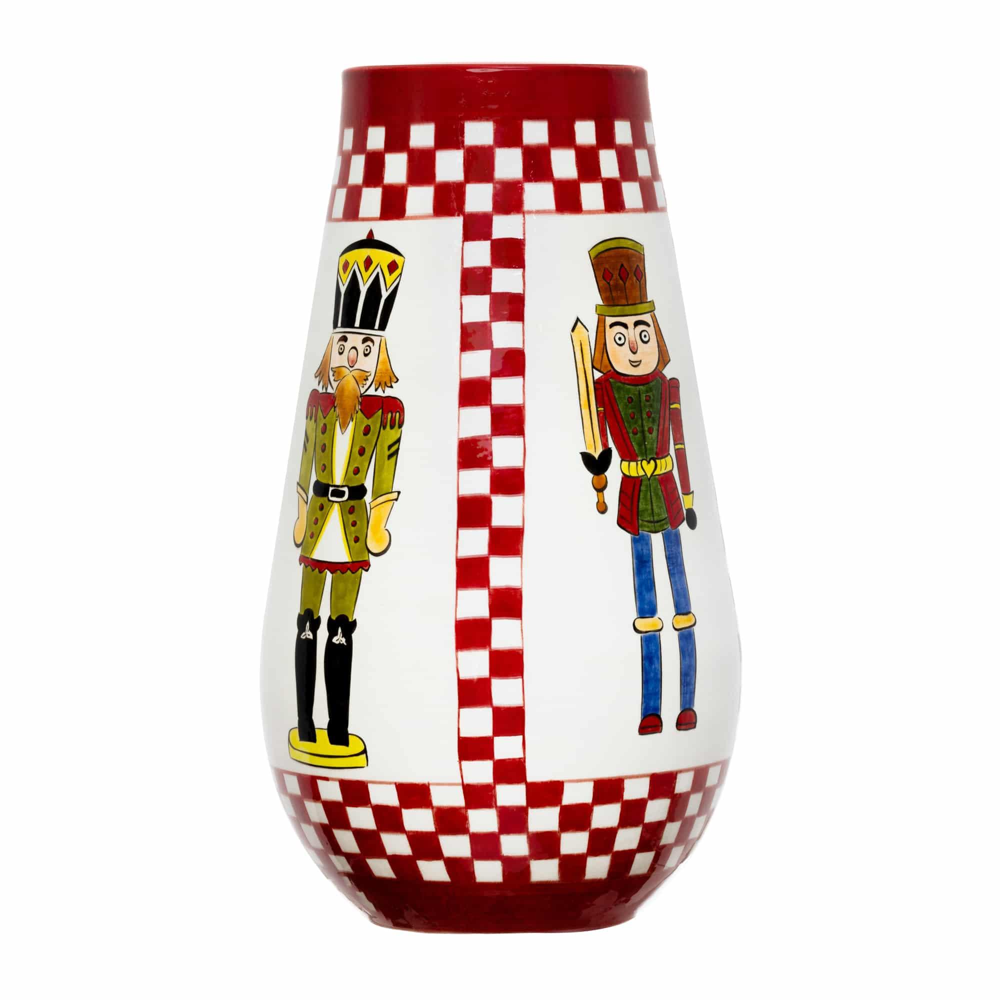 Feeling Good Inside Handmade Seramik Nut Cracker Big Vase