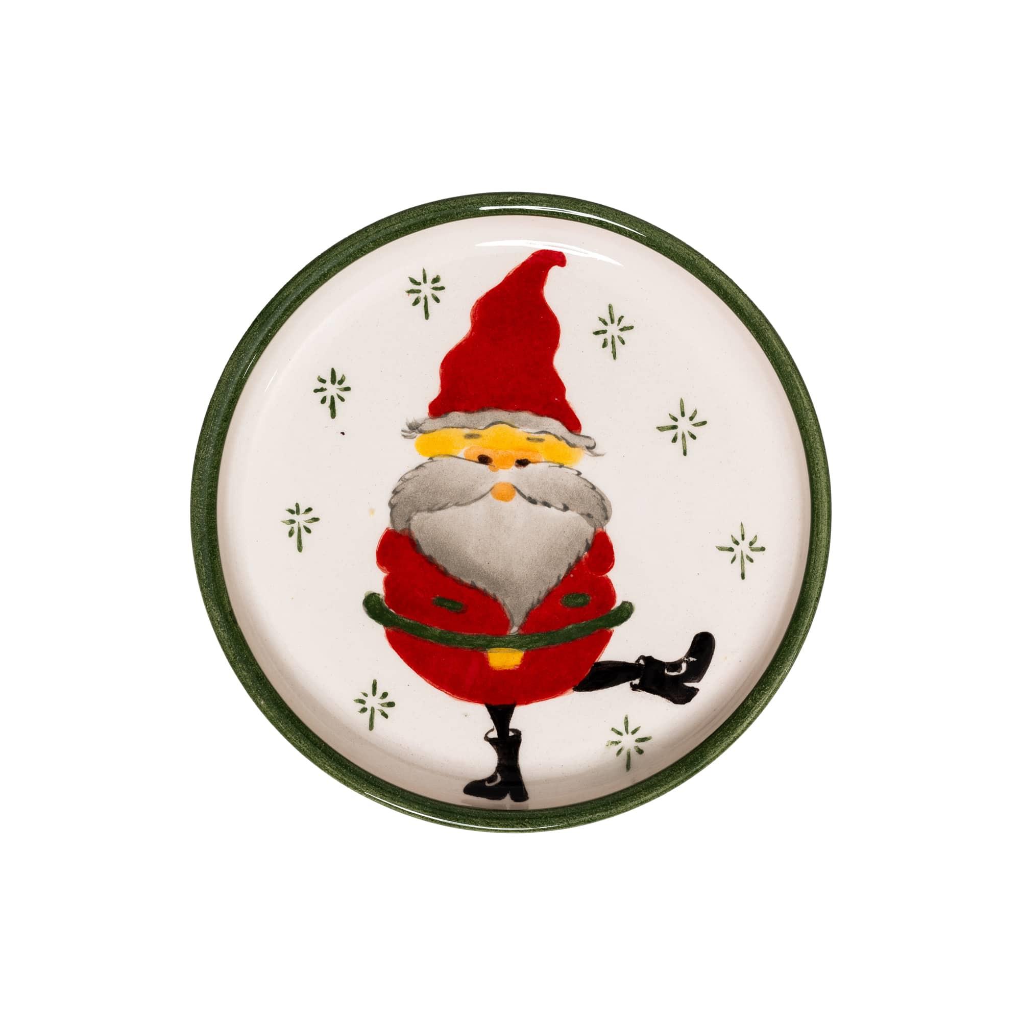 Feeling Good Inside Xmas Deer Plate 15 Cm