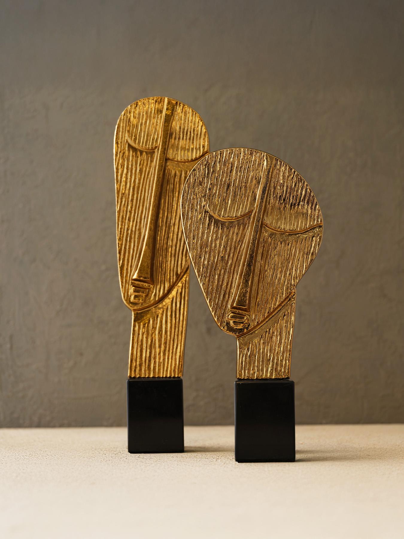 Marlect Co Pirinç Soyut Yüz