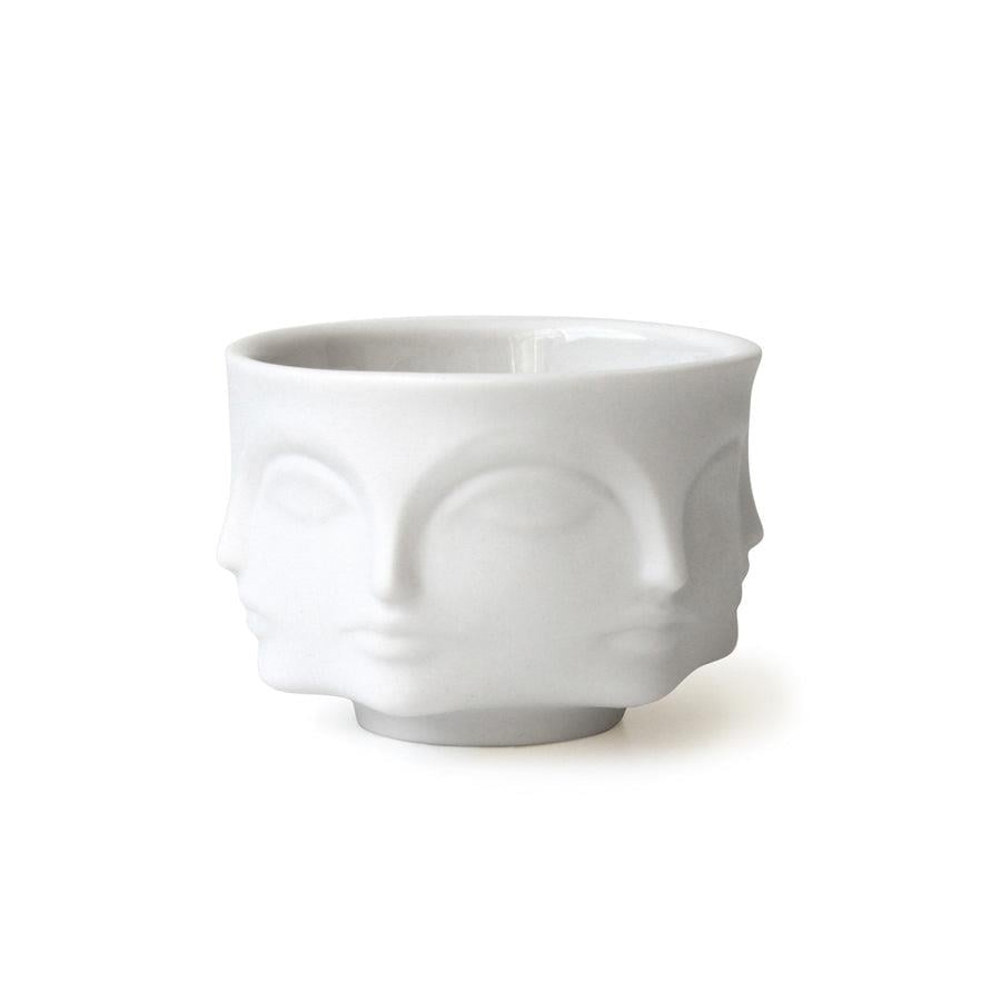 Muse Votive Candle Holder - White