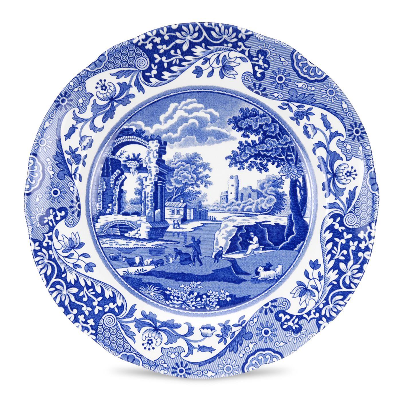 Spode Blue Italıan 20Cm Pasta Tabağı Rw.Blı.0140