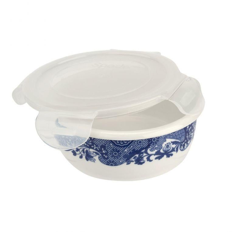 Spode Blue Italıan Kapaklı Saklama Kabı 15Cm Rw.Blı.8739-Xb