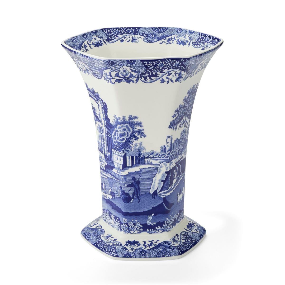Spode Blue Italıan Vazo Büyük 27Cm Rw.Blı.5836-X