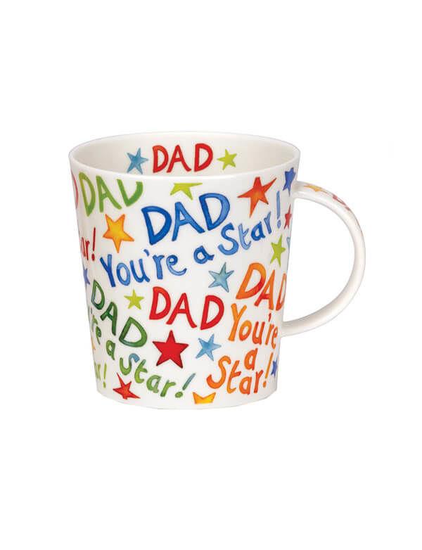 Spode Dunoon Mug Yıldızlı Baba Duh.Mug.Dad